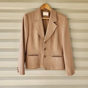 Pendleton Vintage wool tan blazer